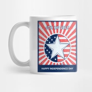 Celebrate July 4th and Independence Day Mug